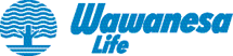 Wawanesa Life logo - blue